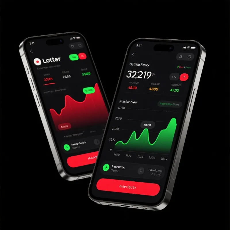 彩城彩票 App Interface